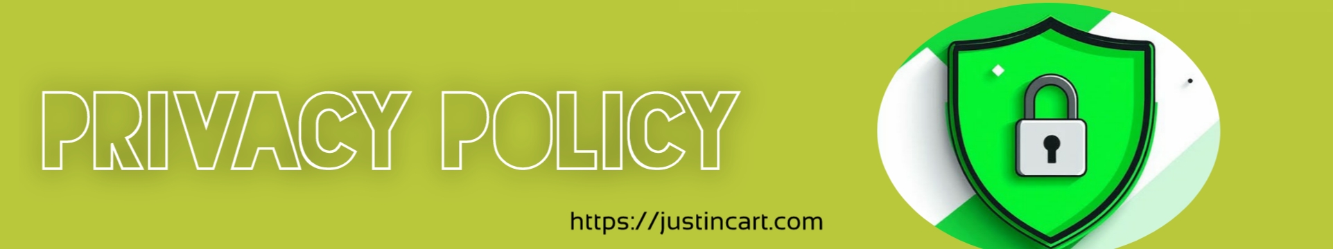 justincart-Privacy policy